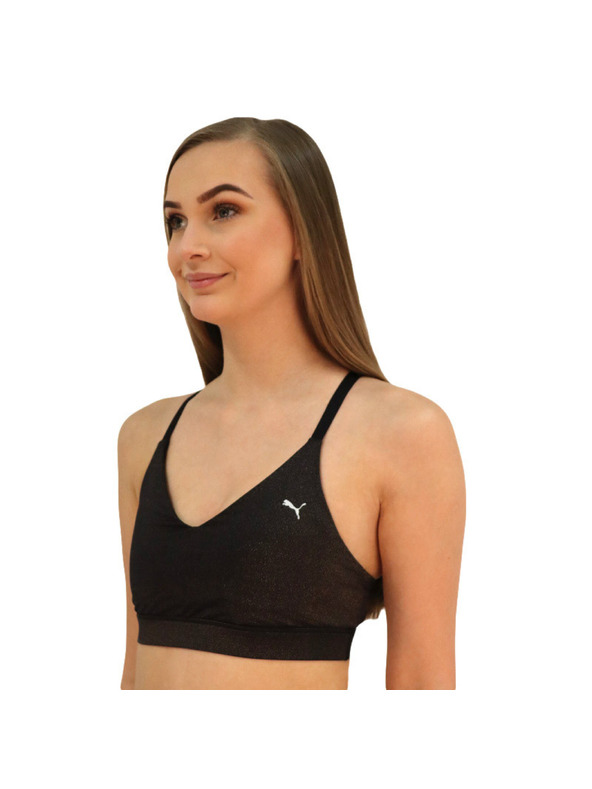 Puma Dámska športová podprsenka Puma čierna