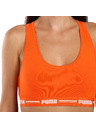 Puma Dámska športová podprsenka Puma oranžová