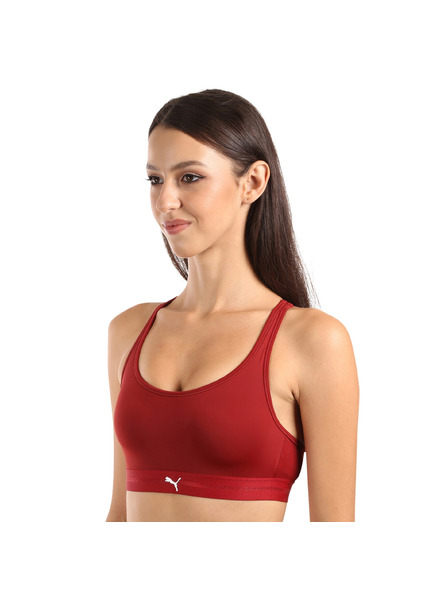 Puma Dámska športová podprsenka Puma červená