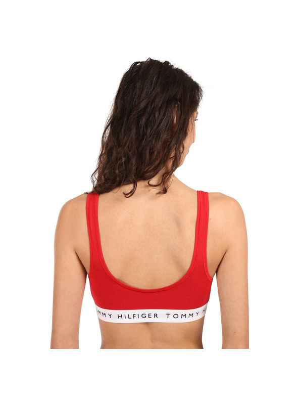 Tommy Hilfiger Dámska podprsenka Tommy Hilfiger červená