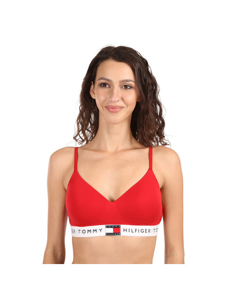 Tommy Hilfiger Dámska podprsenka Tommy Hilfiger červená