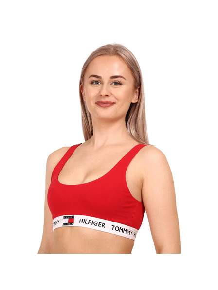 Tommy Hilfiger Dámska podprsenka Tommy Hilfiger červená