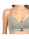 Tommy Hilfiger Dámska podprsenka Tommy Hilfiger zelená