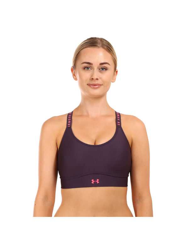 Under Armour Dámska podprsenka Under Armour fialová