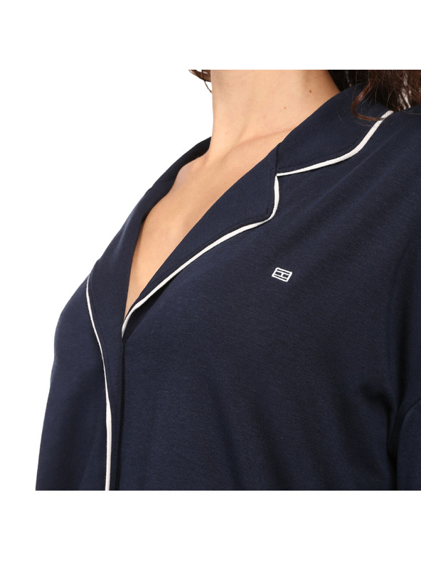 Tommy Hilfiger Dámske pyžamo Tommy Hilfiger modré