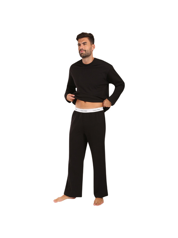 Calvin Klein Pánske pyžamo Calvin Klein čierne