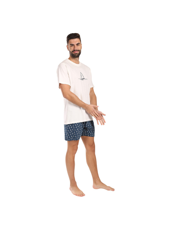 gino Pánske pyžamo Gino viacfarebné