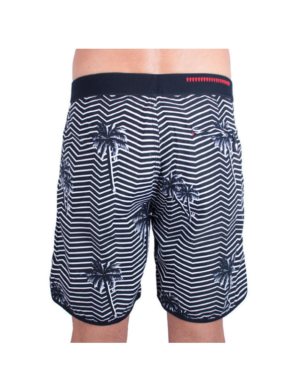 69slam Pánske plavky 69SLAM krátke boardshort medium island daze