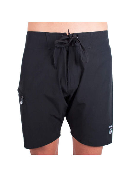 69slam Pánske plavky 69SLAM krátke stretch boardshort plain bk