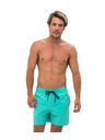 69slam Pánske plavky 69SLAM AQUA GREEN