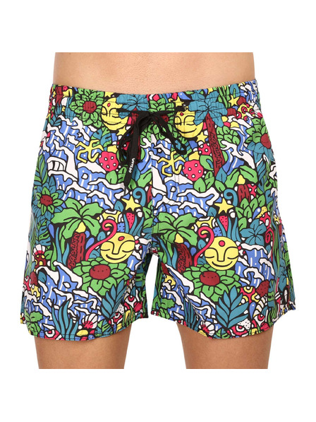 69slam Pánske plavky 69SLAM tropicamazon samoa