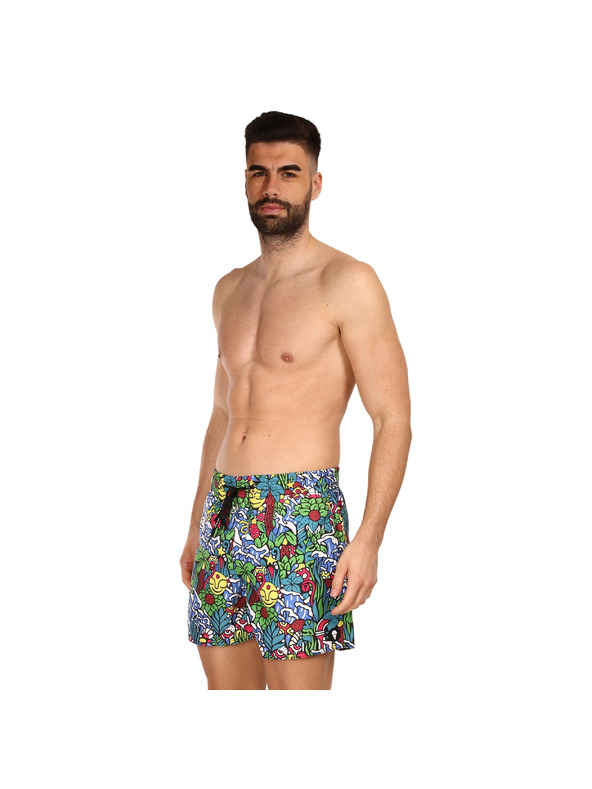 69slam Pánske plavky 69SLAM tropicamazon samoa