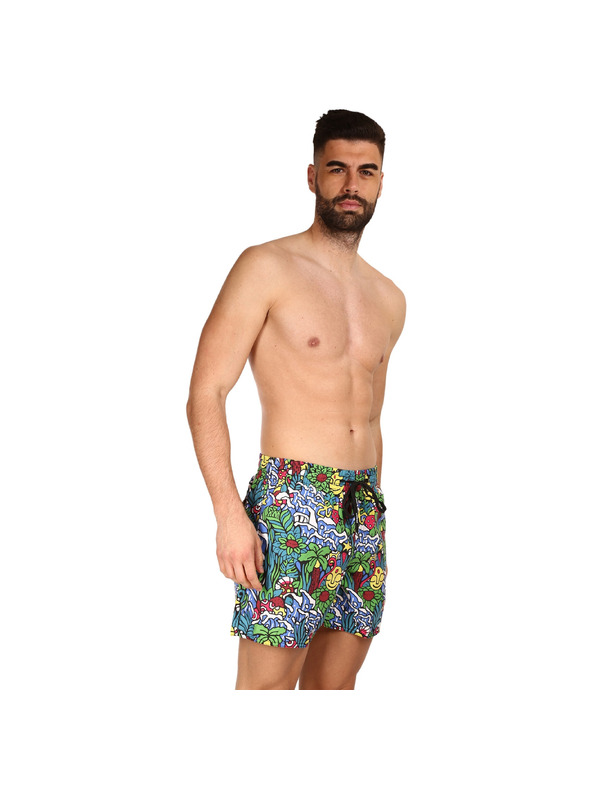 69slam Pánske plavky 69SLAM tropicamazon samoa