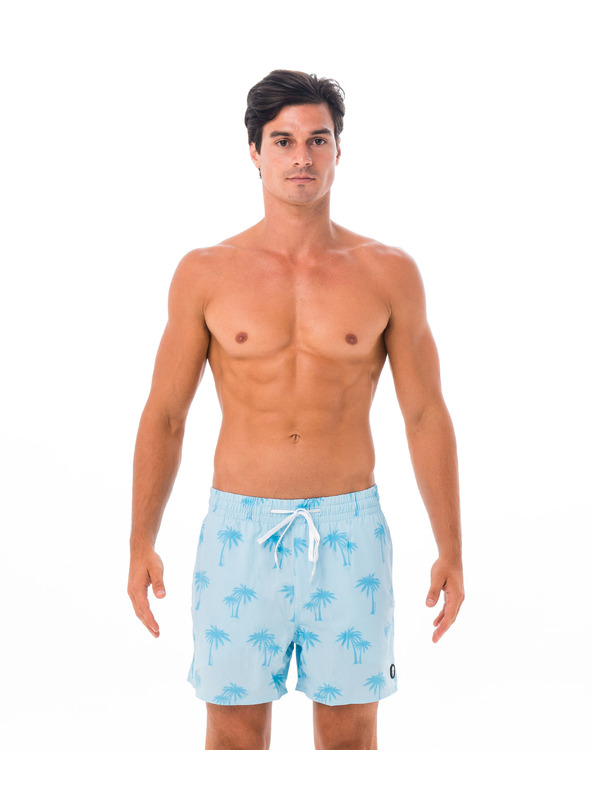 69slam Pánske plavky 69SLAM PALM BLUE