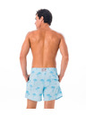 69slam Pánske plavky 69SLAM PALM BLUE