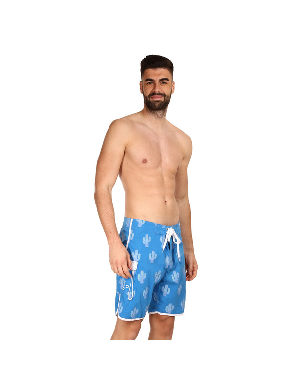 69slam Pánske plavky 69SLAM desert scene blue theo