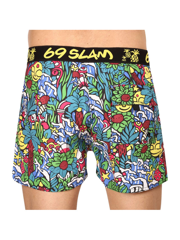69slam Pánske plavky 69SLAM tropicamazon mateo