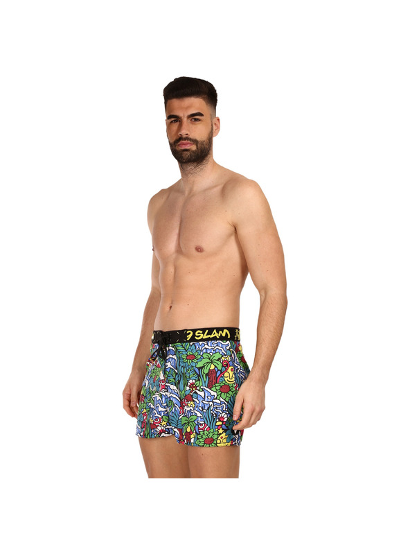 69slam Pánske plavky 69SLAM tropicamazon mateo