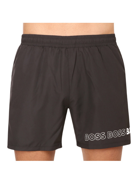 BOSS Pánske plavky BOSS čierne