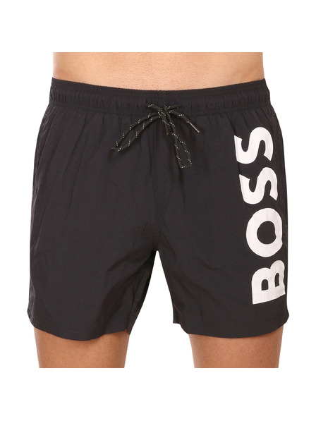 BOSS Pánske plavky BOSS čierne
