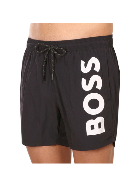 BOSS Pánske plavky BOSS čierne