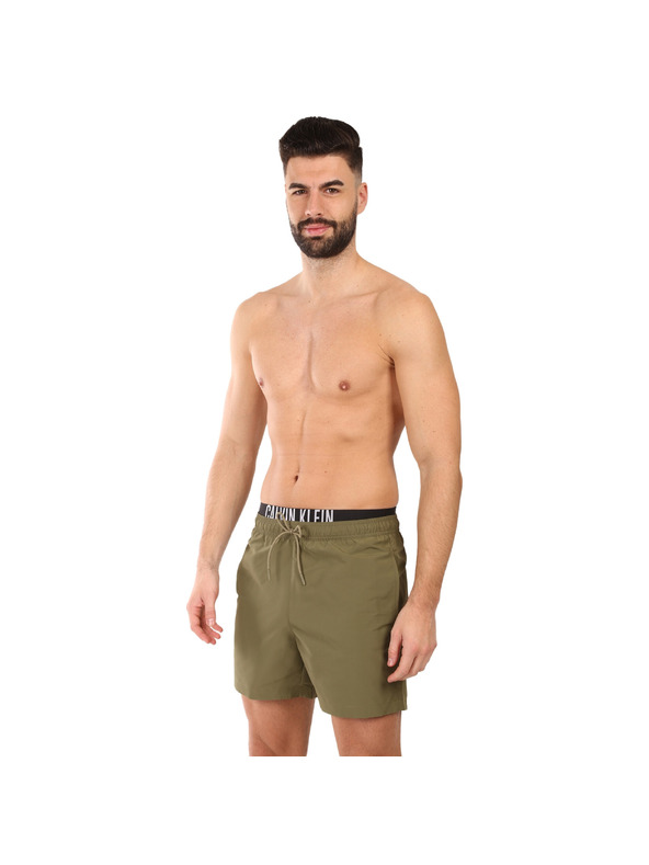 Calvin Klein Pánske plavky Calvin Klein zelené