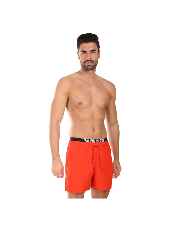 Calvin Klein Pánske plavky Calvin Klein červené
