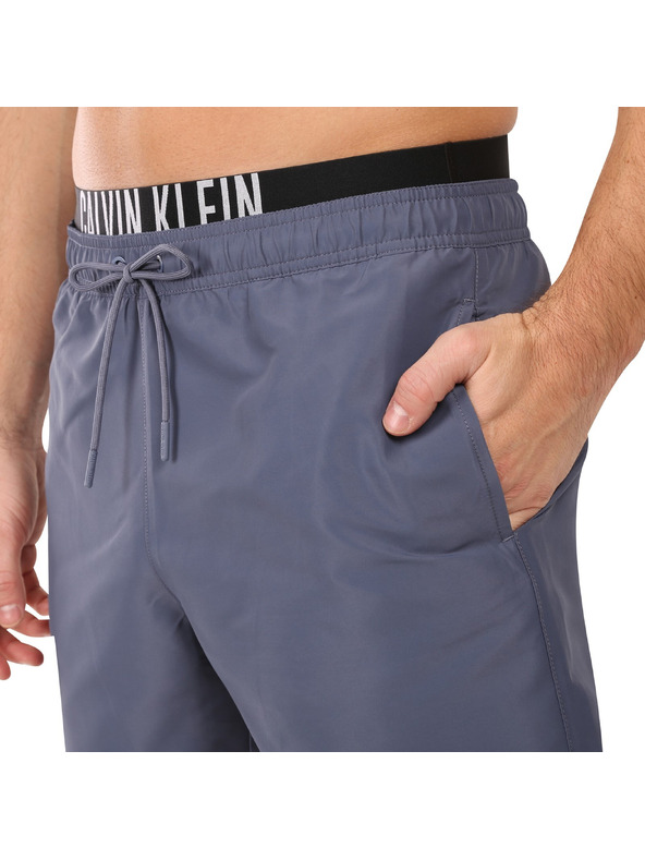 Calvin Klein Pánske plavky Calvin Klein sivé