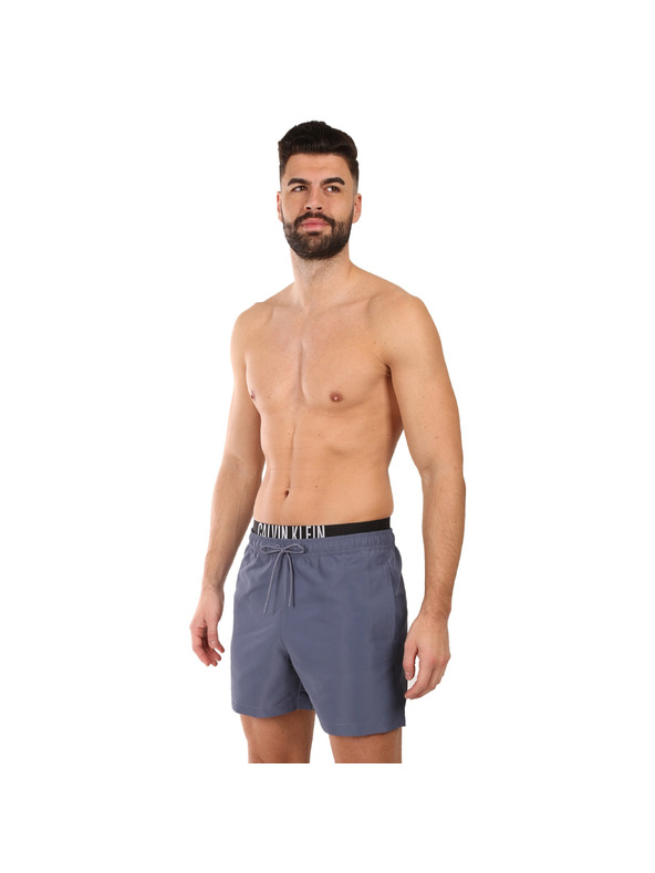 Calvin Klein Pánske plavky Calvin Klein sivé