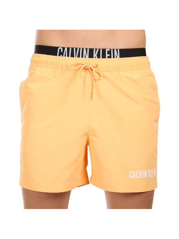 Calvin Klein Pánske plavky Calvin Klein oranžové