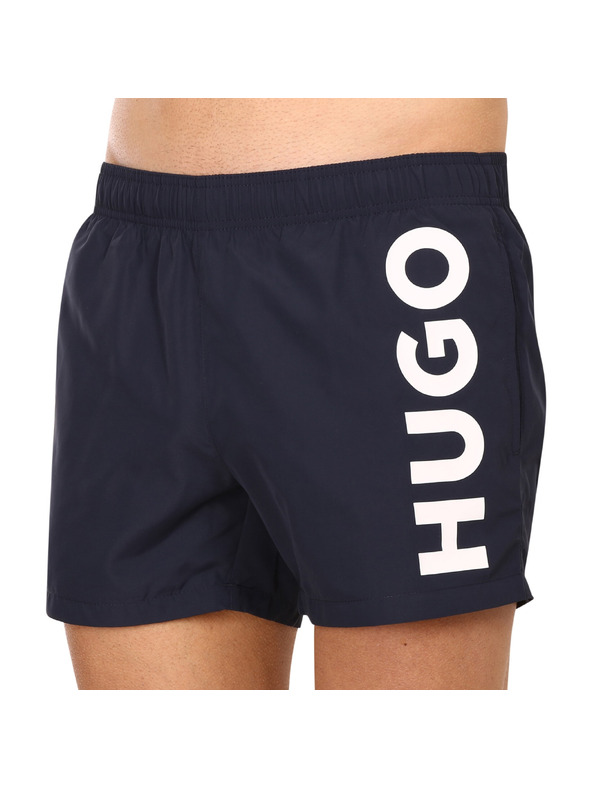 HUGO Pánske plavky HUGO modré