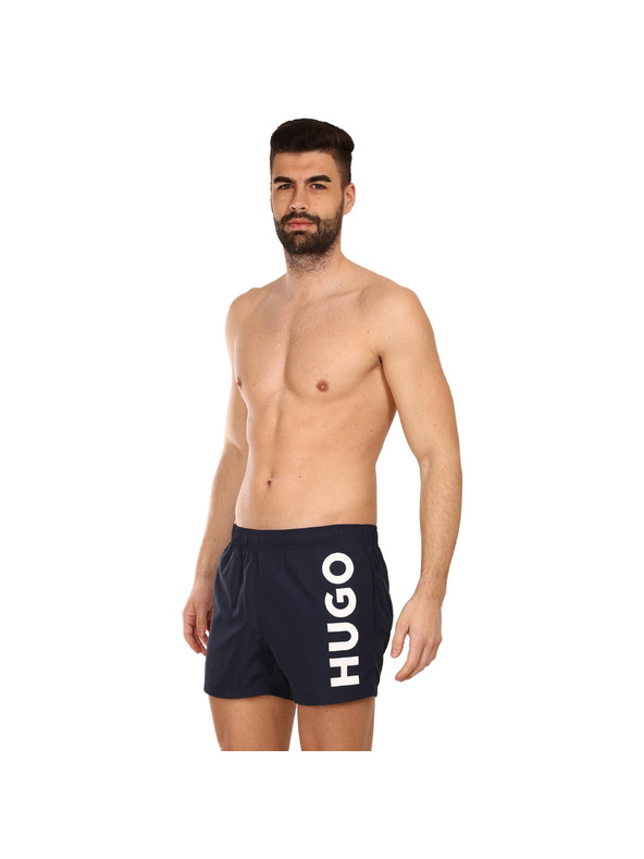HUGO Pánske plavky HUGO modré