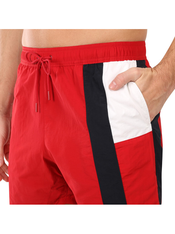 Tommy Hilfiger Pánske plavky Tommy Hilfiger červené