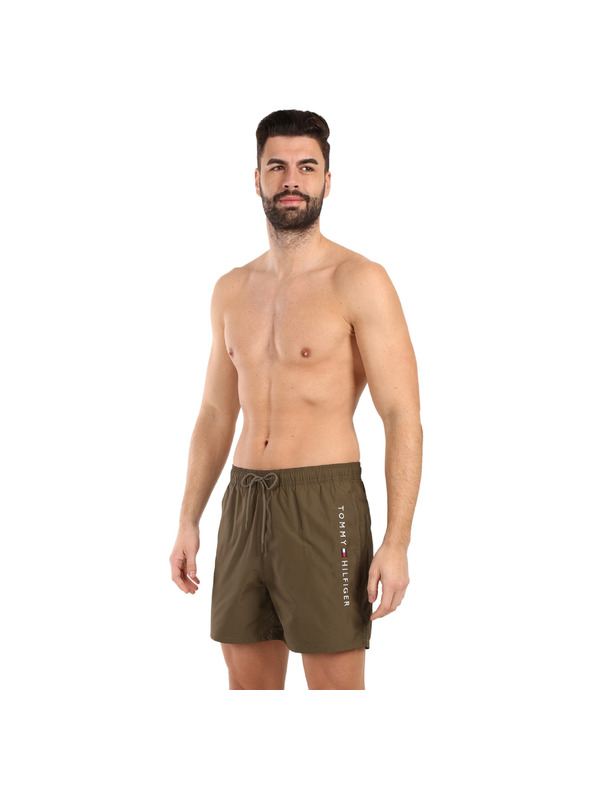 Tommy Hilfiger Pánske plavky Tommy Hilfiger zelené