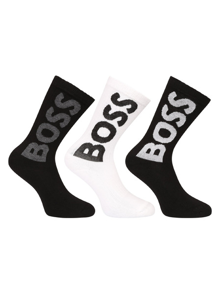 BOSS Sada troch - ponožky BOSS viacfarebné