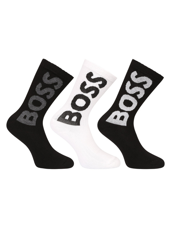 BOSS Sada troch - ponožky BOSS viacfarebné