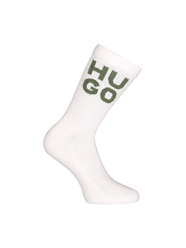 HUGO Sada troch - ponožky HUGO vysoké viacfarebné