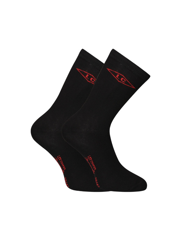 Lee Cooper Sada piatich - ponožky Lee Cooper vysoké čierne
