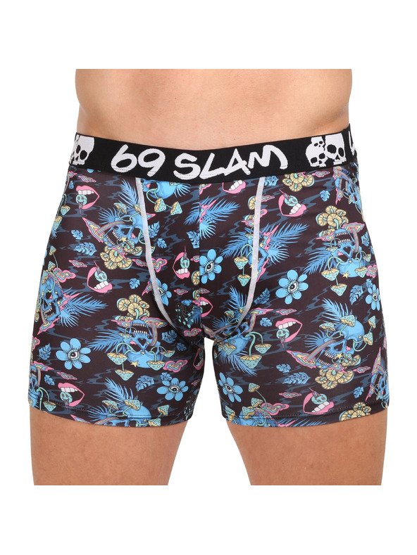 69slam Pánske boxerky 69SLAM fit SKULL TRIP DYLAN