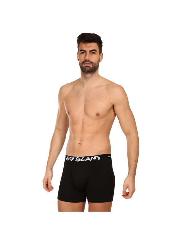 69slam Pánske boxerky 69SLAM fit bamboo plain