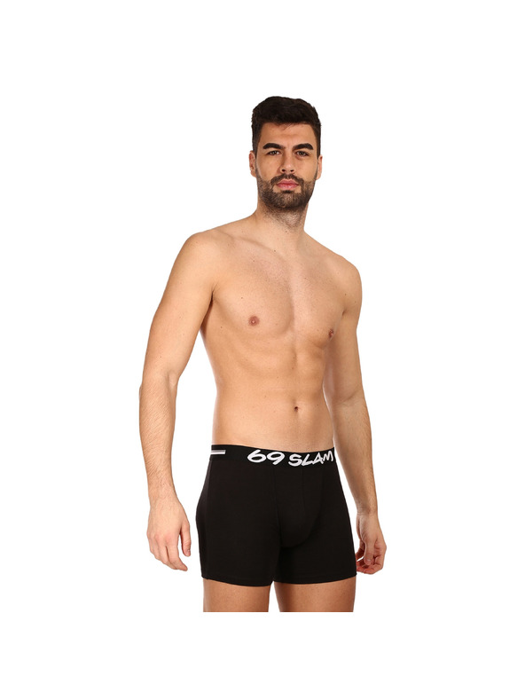 69slam Pánske boxerky 69SLAM fit bamboo plain