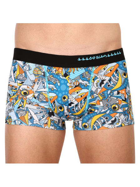 69slam Pánske boxerky 69SLAM hip exotic sea mason