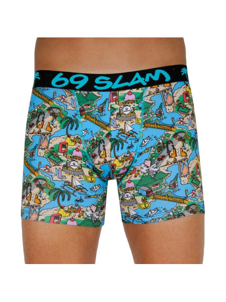 69slam Pánske boxerky 69SLAM fit bali