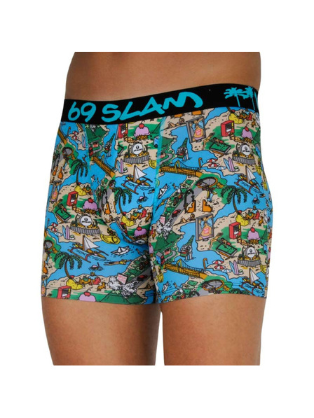 69slam Pánske boxerky 69SLAM fit bali