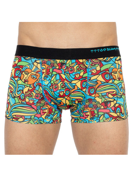 69slam Pánske boxerky 69SLAM hip cubism mock