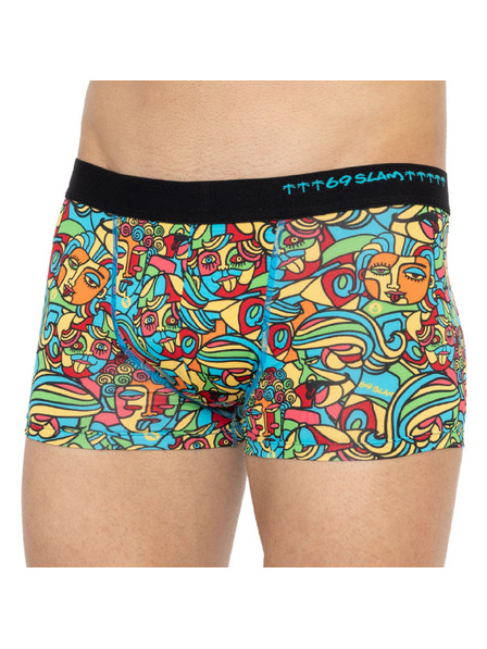 69slam Pánske boxerky 69SLAM hip cubism mock