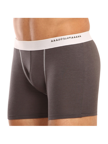 69slam Pánske boxerky 69SLAM fit bamboo plain