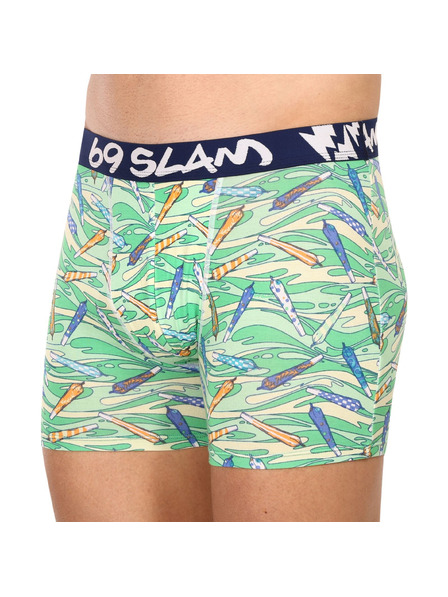 69slam Pánske boxerky 69SLAM fit bamboo vegan 420 colton
