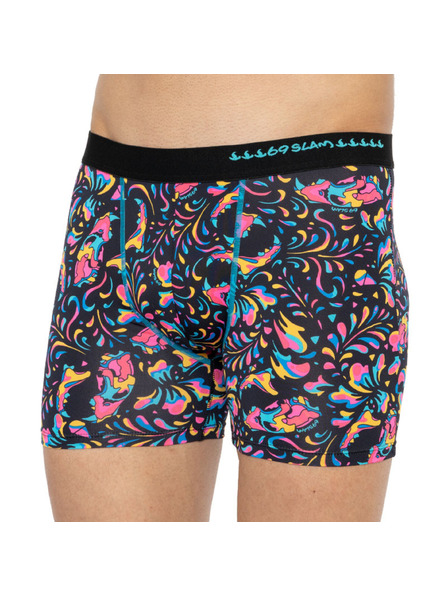 69slam Pánske boxerky 69SLAM fit tiger skull