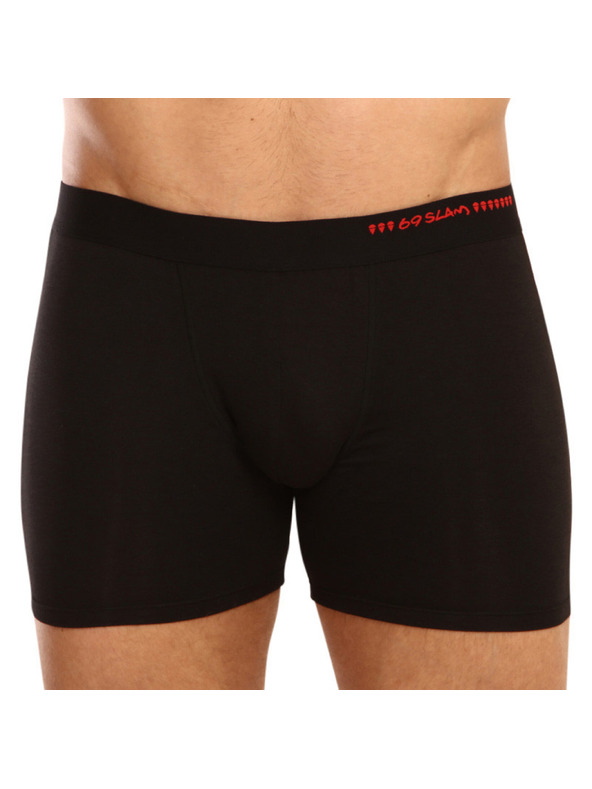 69slam Pánske boxerky 69SLAM fit bamboo plain